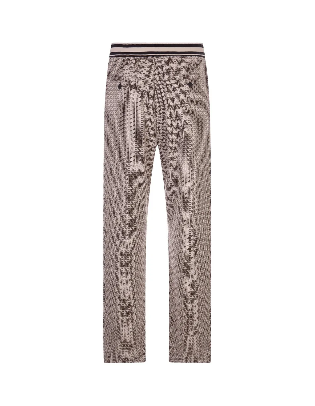 Monogram Jacquard Trousers