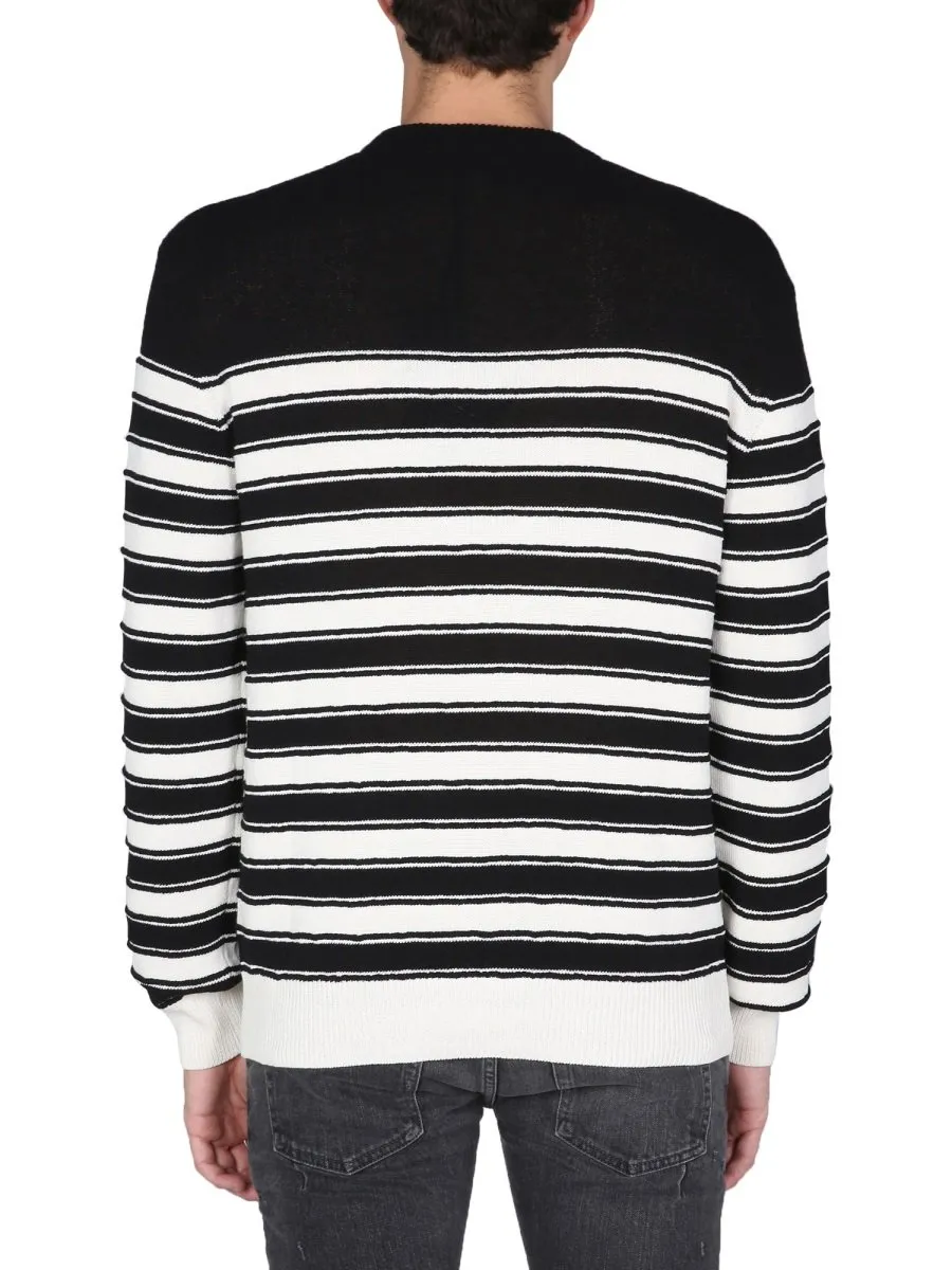 Striped Crewneck Sweater
