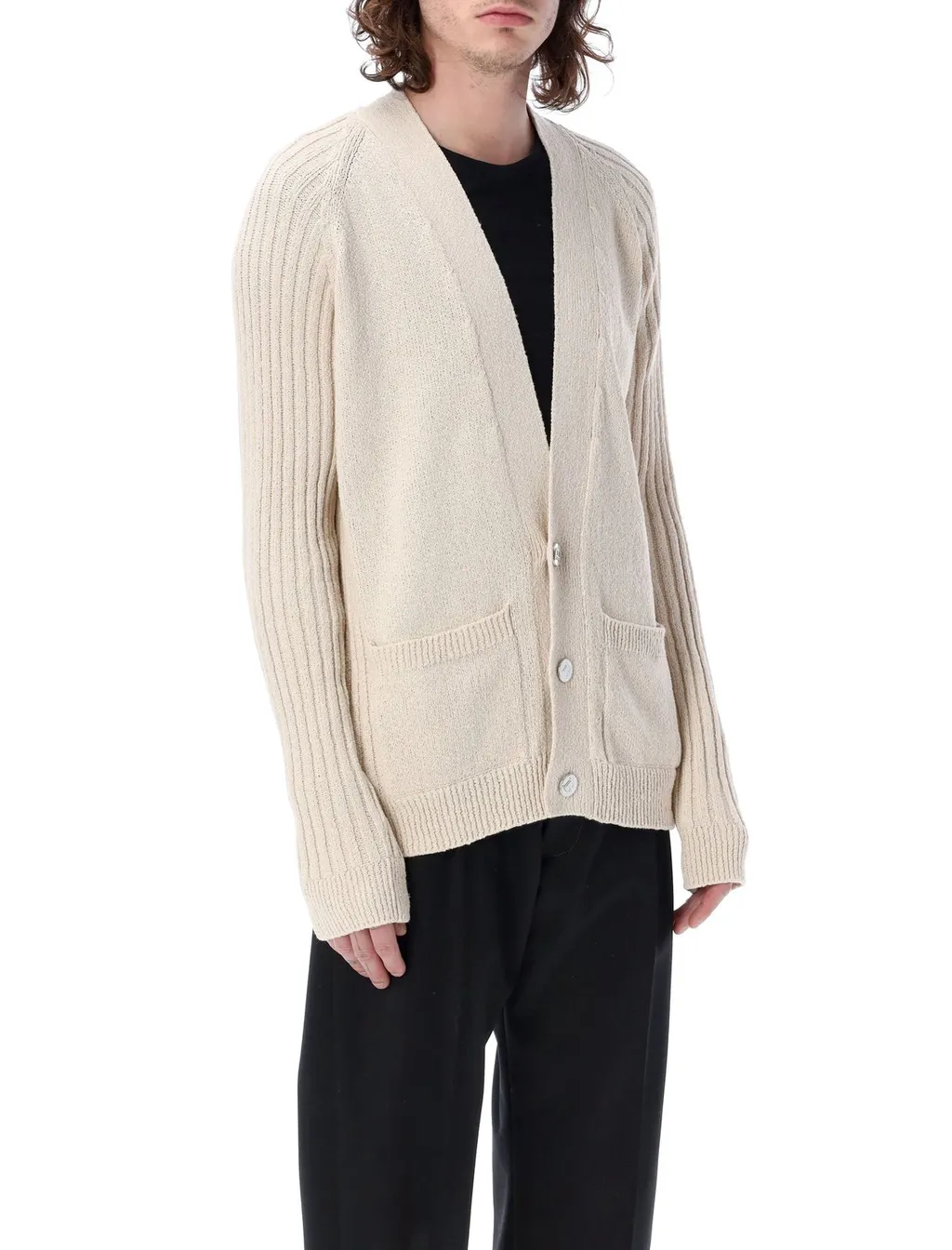 Cardigan With Balmain Paris Logo