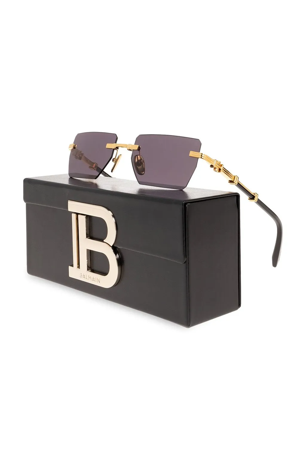Rimless Shield Sunglasses