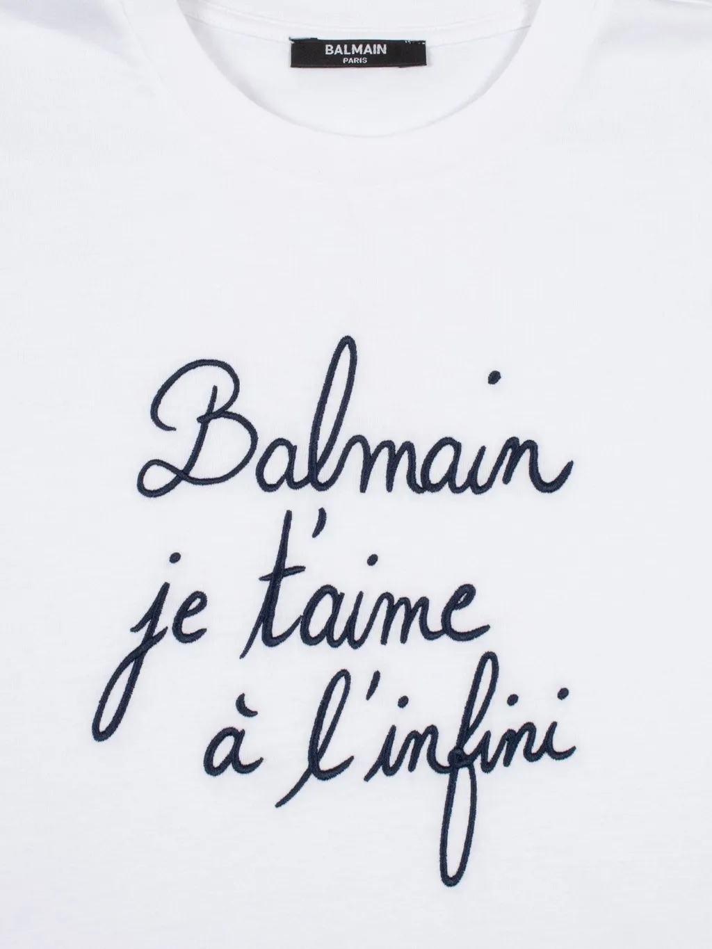 Balmain Je Tinfini T-Shirt Aime A L