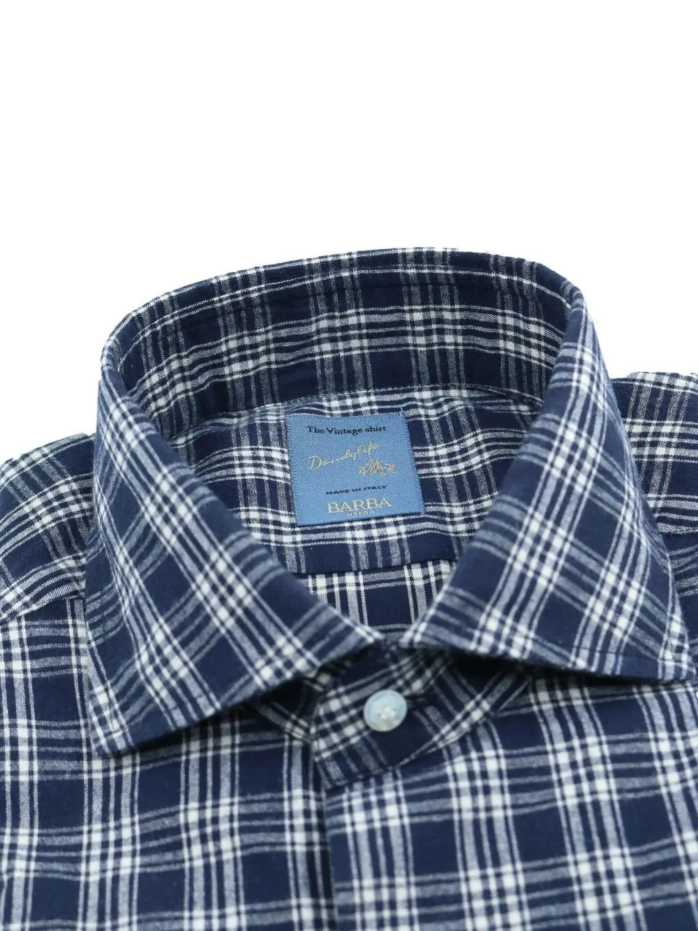 Plaid Button-Down Shirt