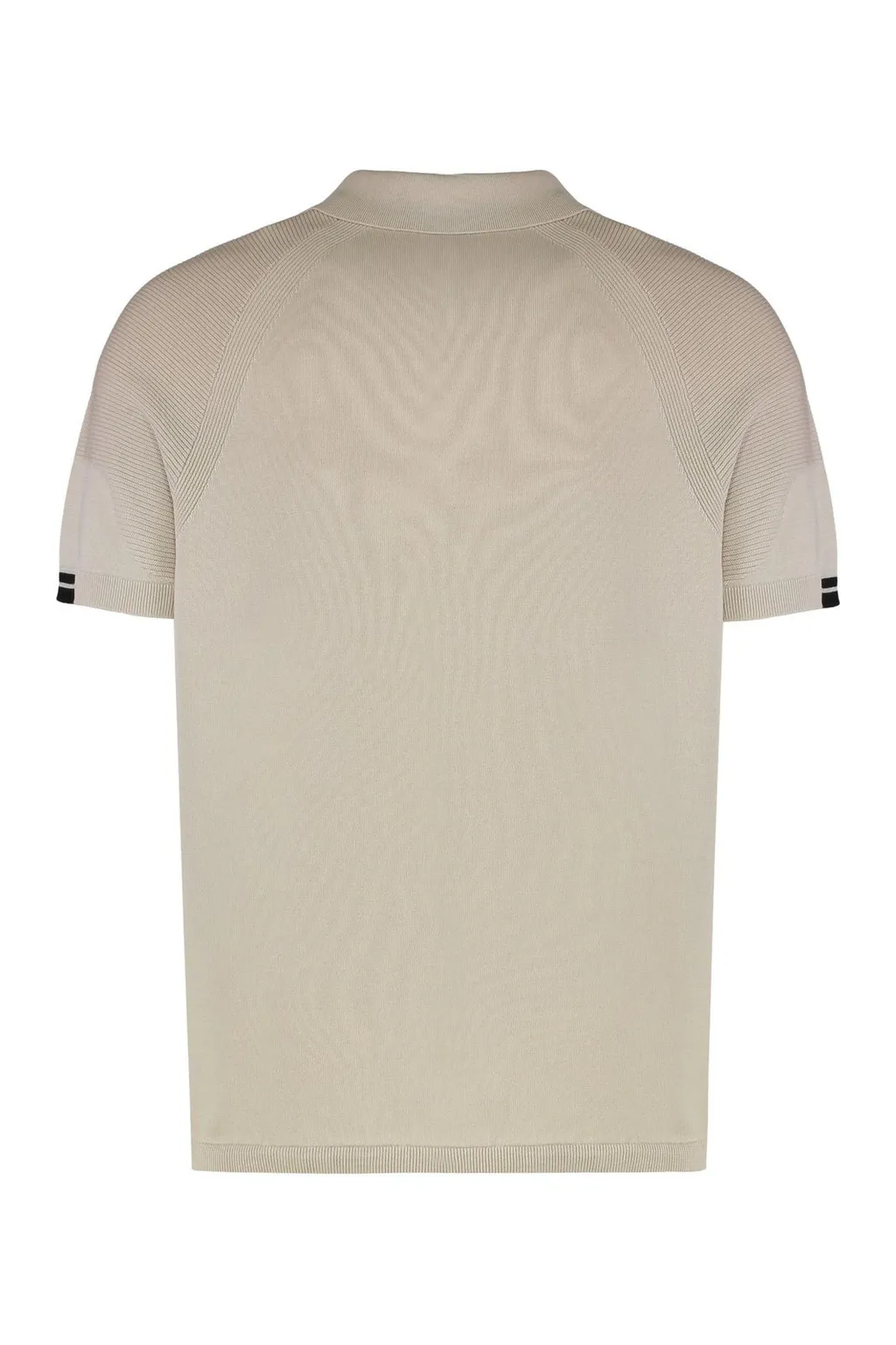 Zip Neck Polo Shirt