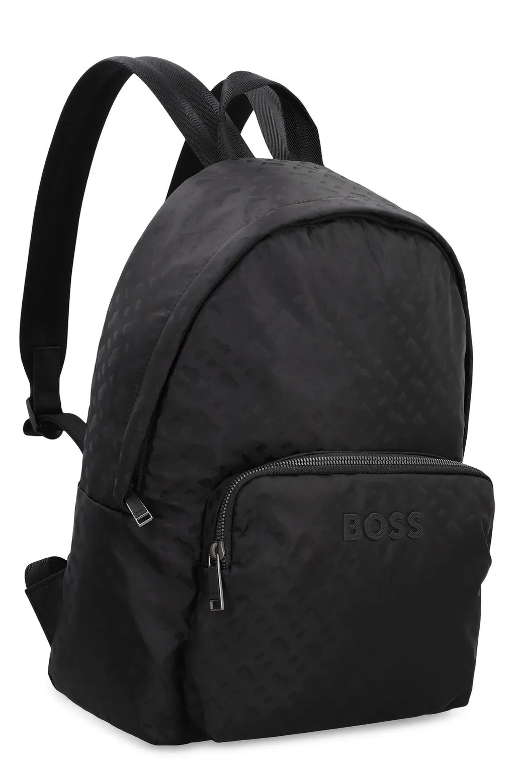 Backpack With All-Over Logo Pattern