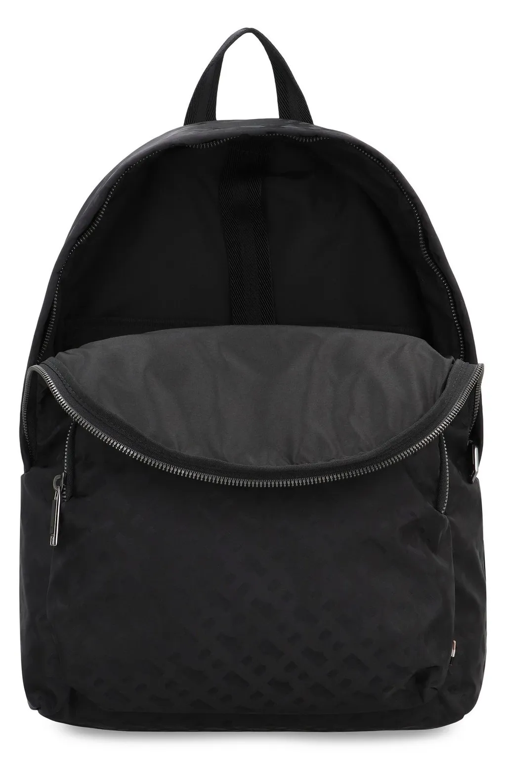 Backpack With All-Over Logo Pattern