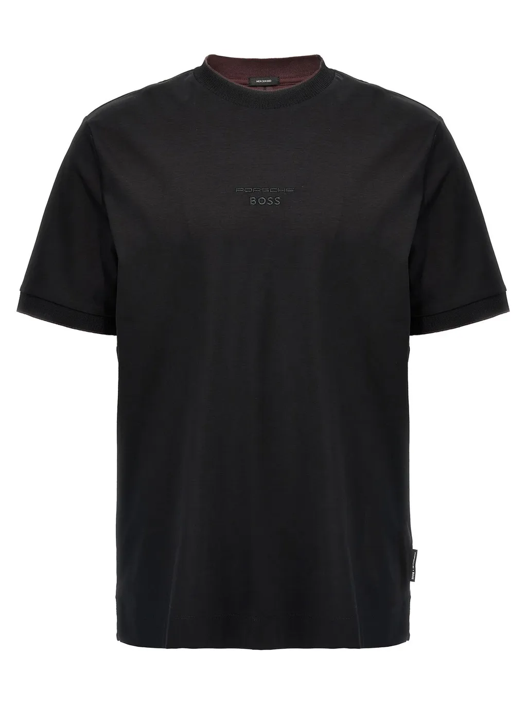 T-Shirt With Porsche X Boss Branding