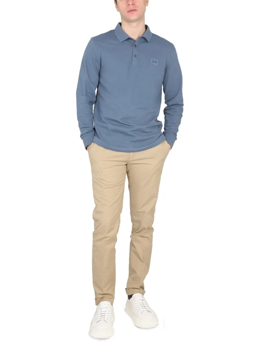Long Sleeve Polo Shirt