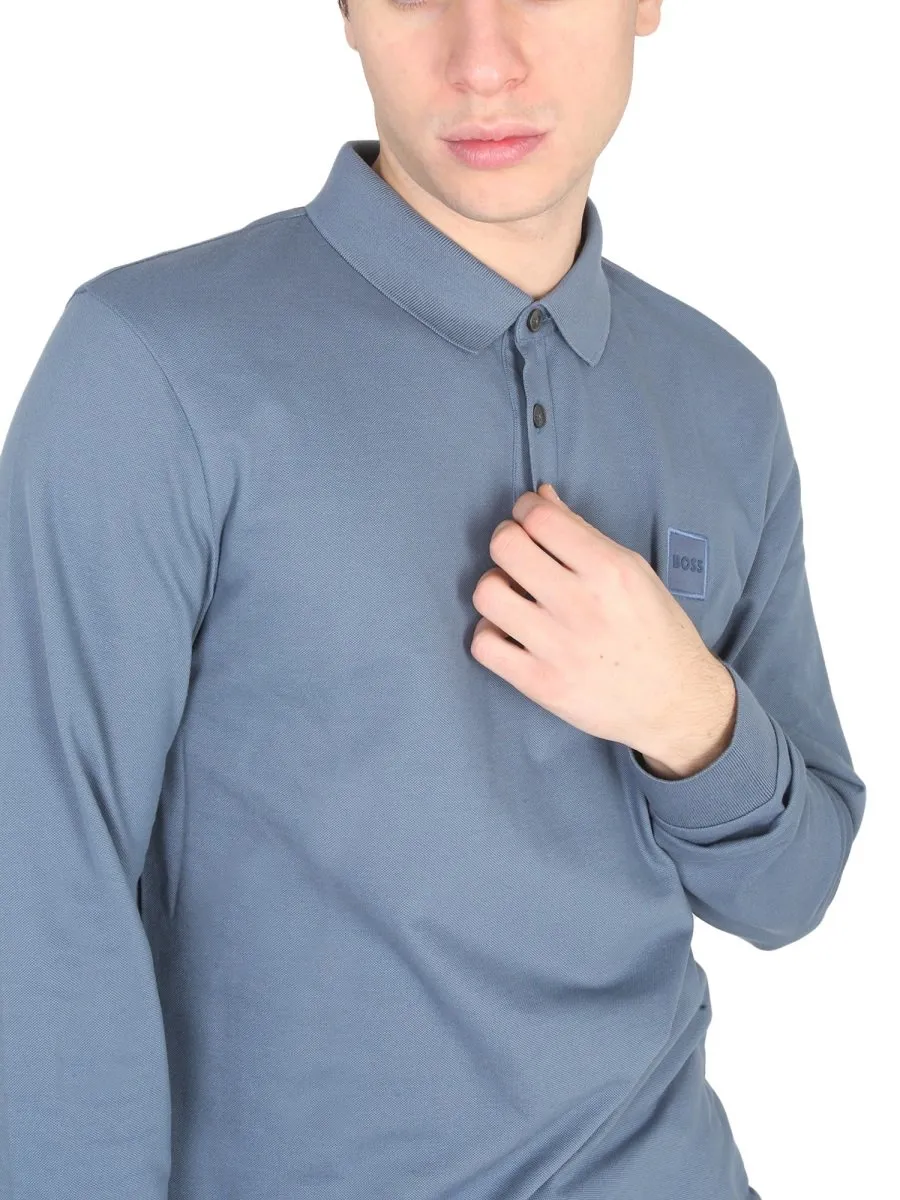 Long Sleeve Polo Shirt