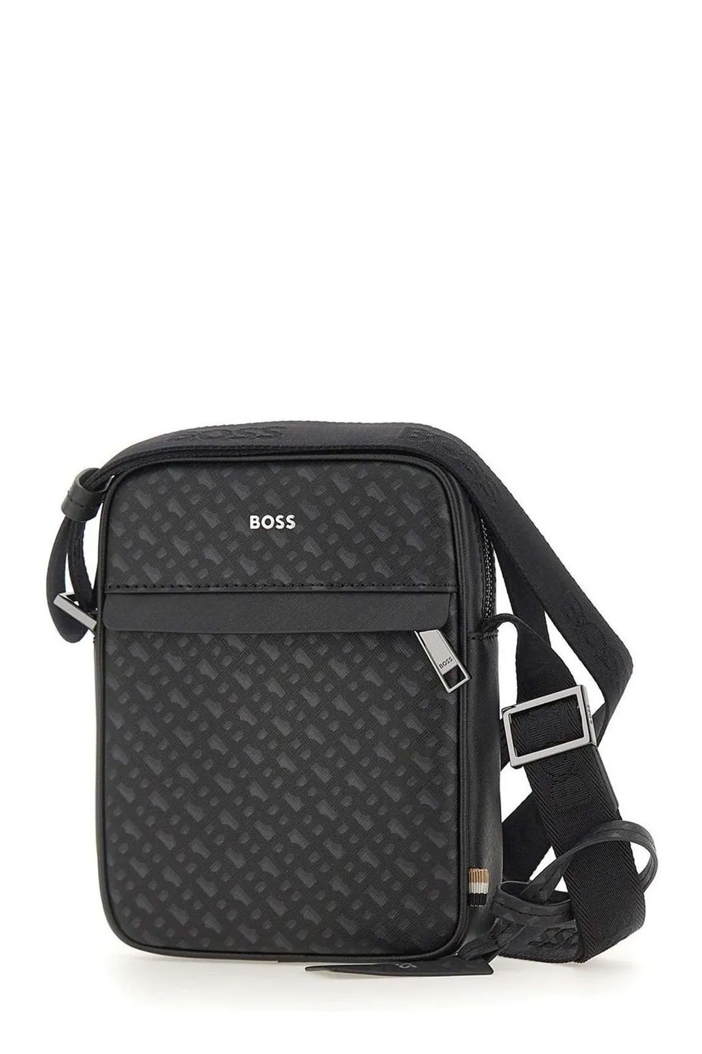 Crossbody Bag With All-Over Monogram