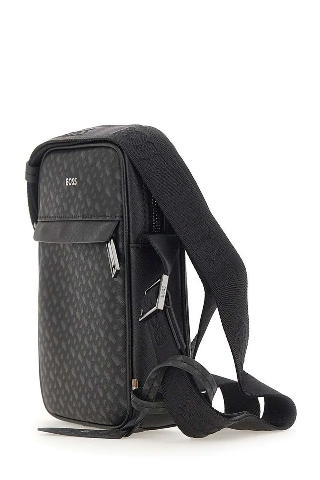Crossbody Bag With All-Over Monogram