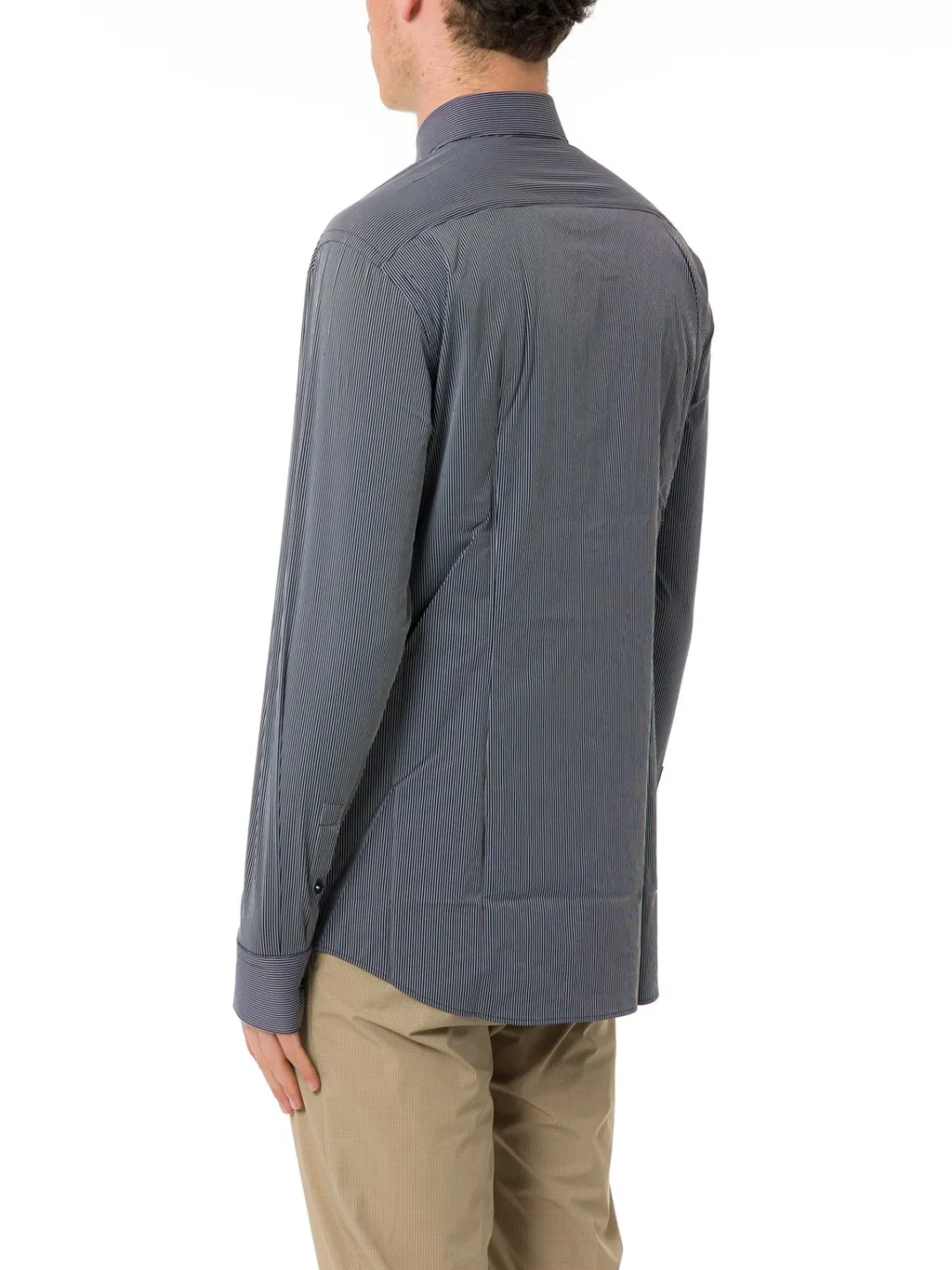 Striped Button-Down Shirt