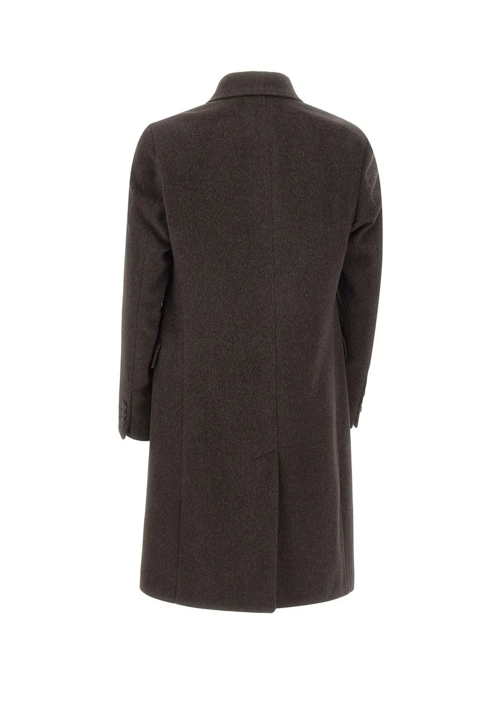 Double-Breasted Wool Coat