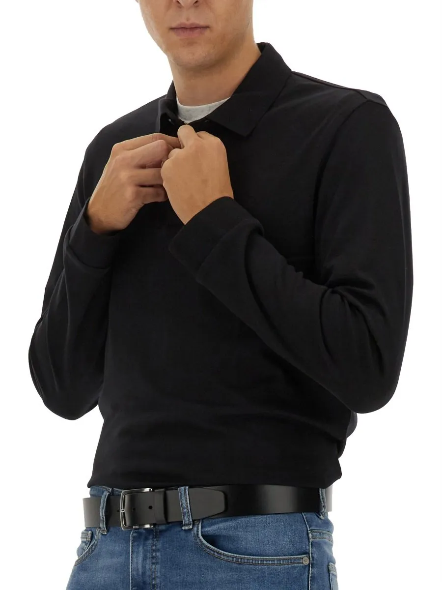 Long Sleeve Polo Shirt