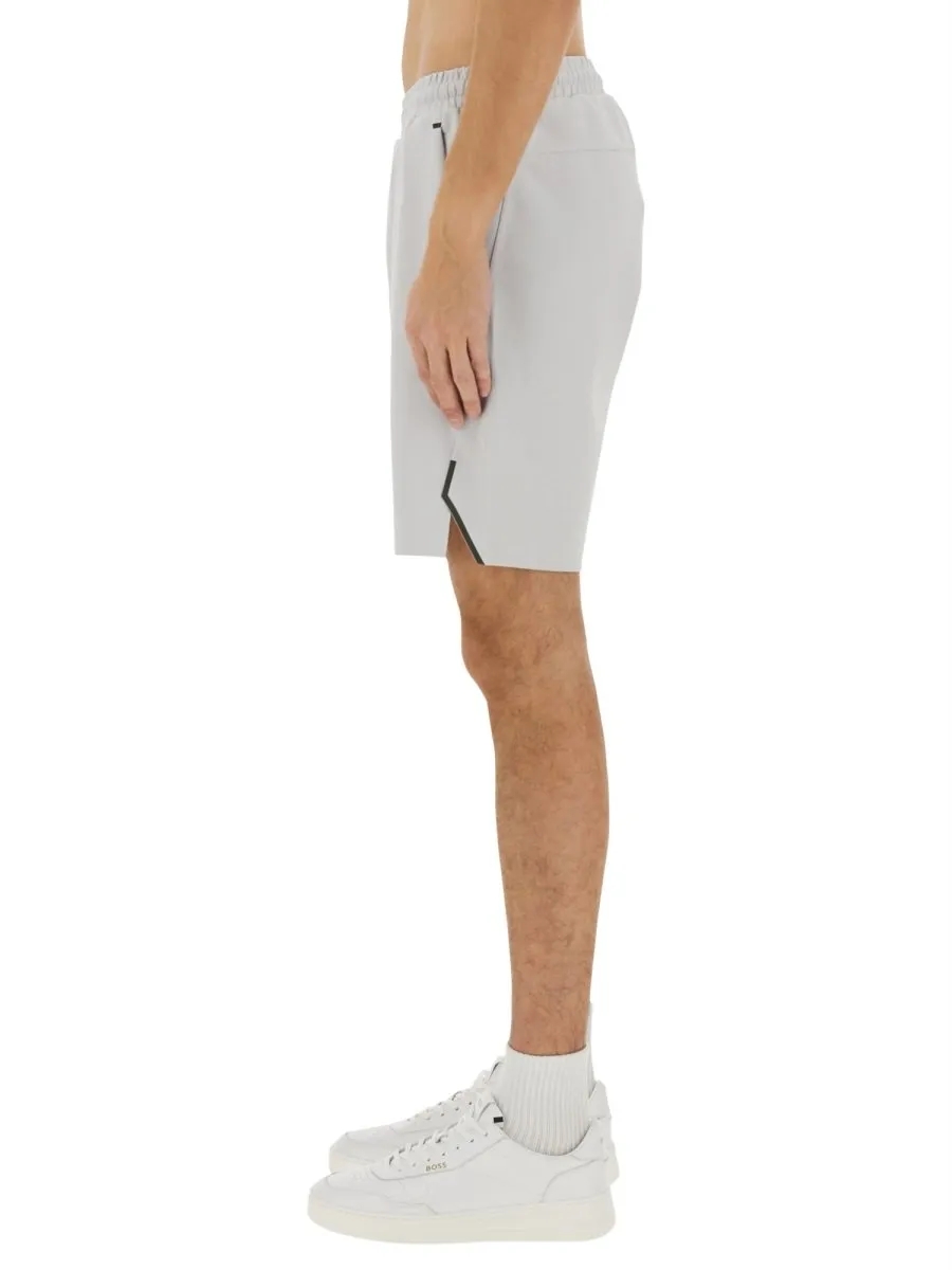 Logo Print Shorts
