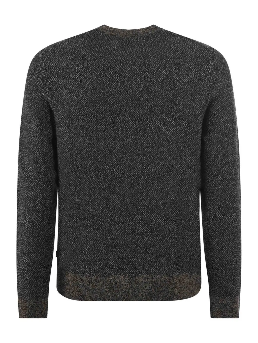Textured Crewneck Sweater