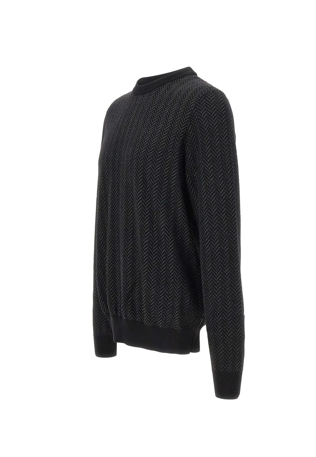Herringbone Knit Sweater