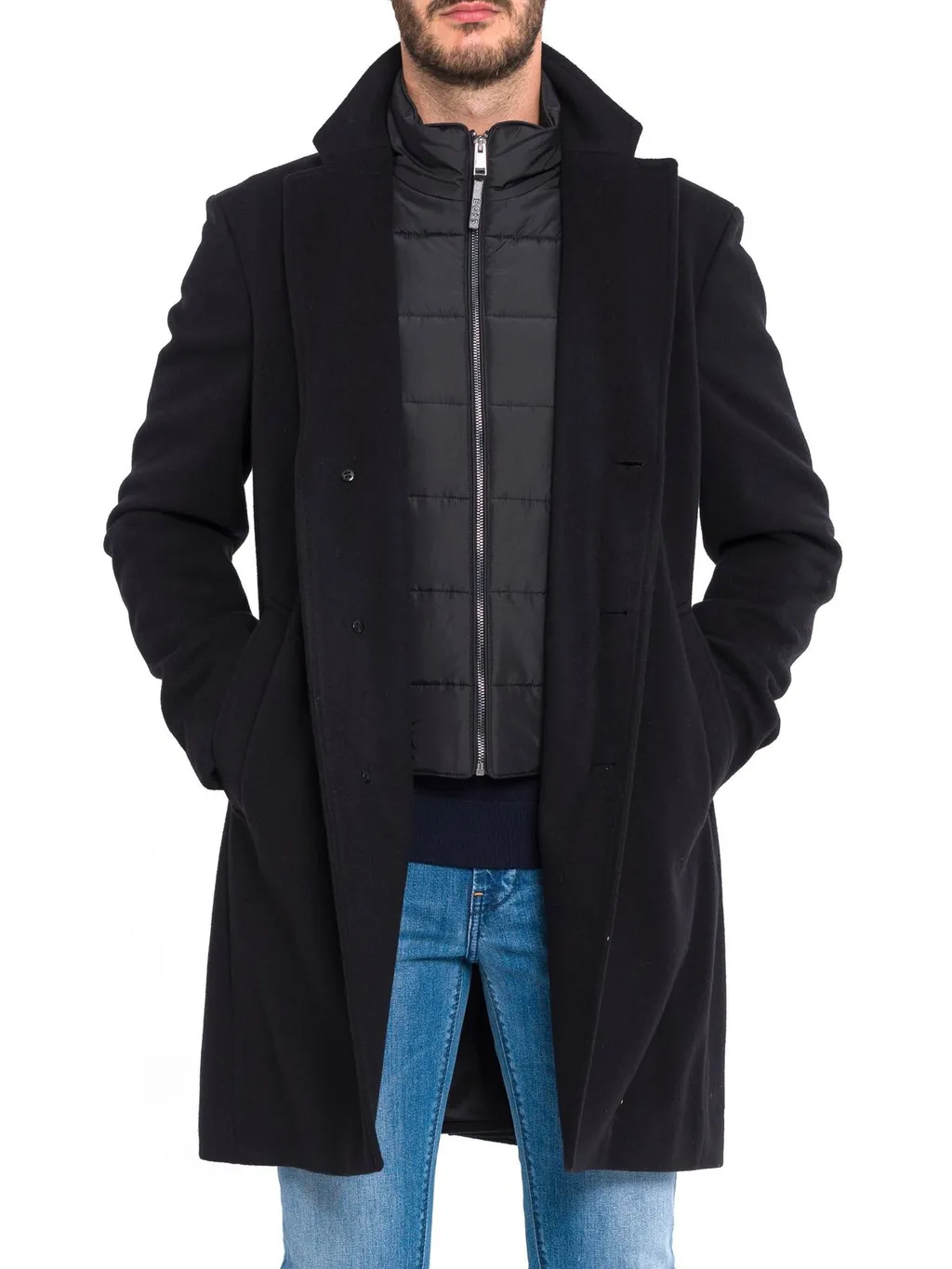 Coat With Removable Vest