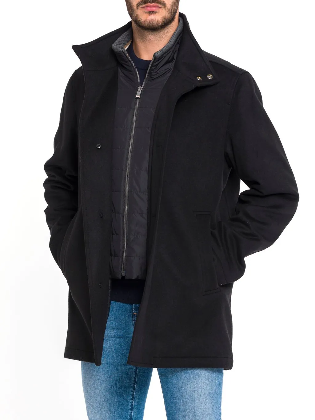 Wool Blend Coat
