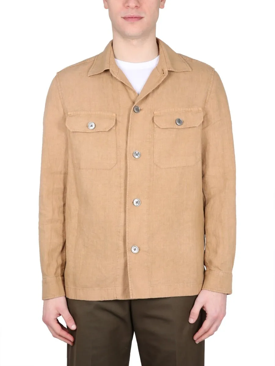 Linen Shirt Jacket