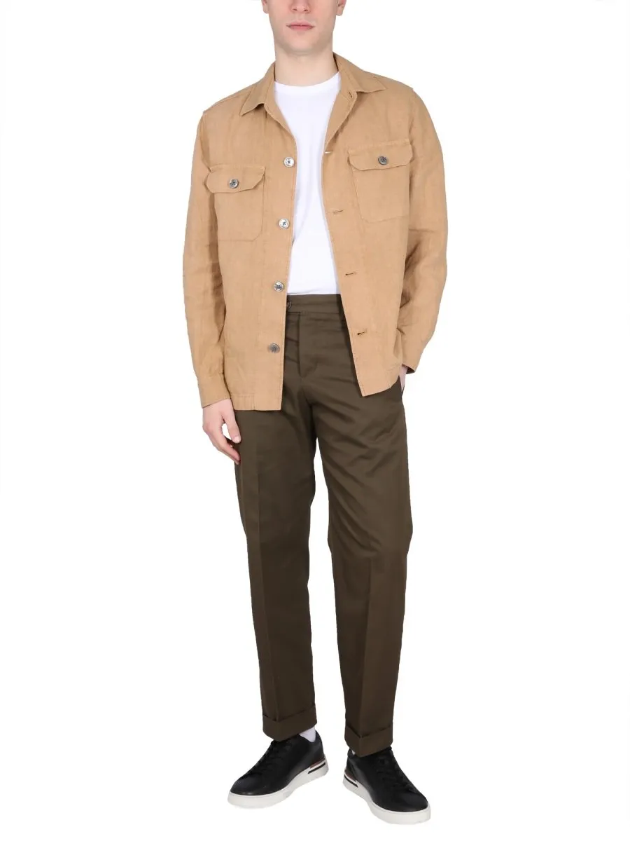 Linen Shirt Jacket
