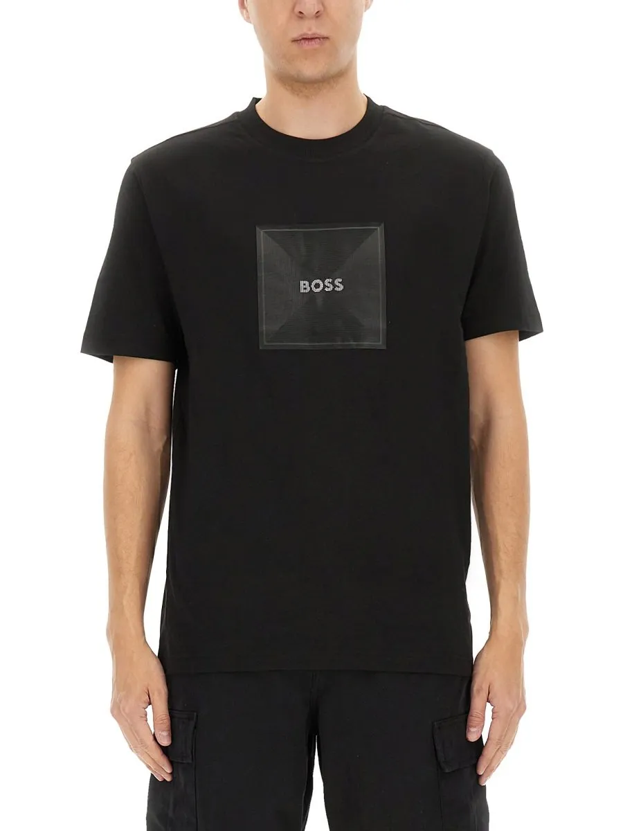 T-Shirt With Square Logo