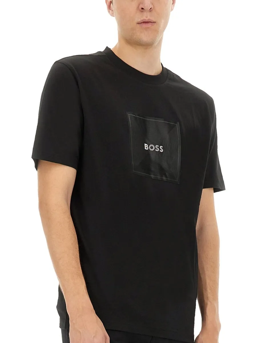 T-Shirt With Square Logo
