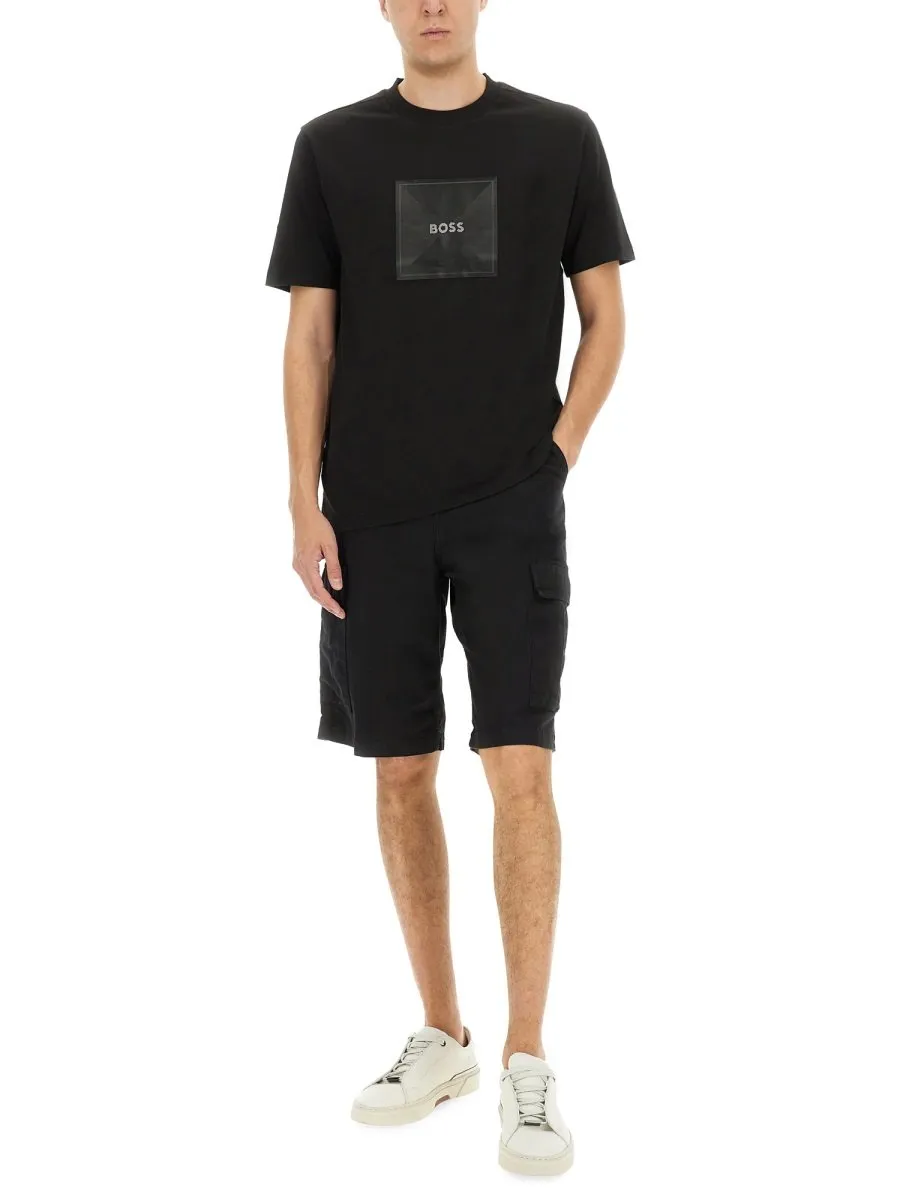 T-Shirt With Square Logo