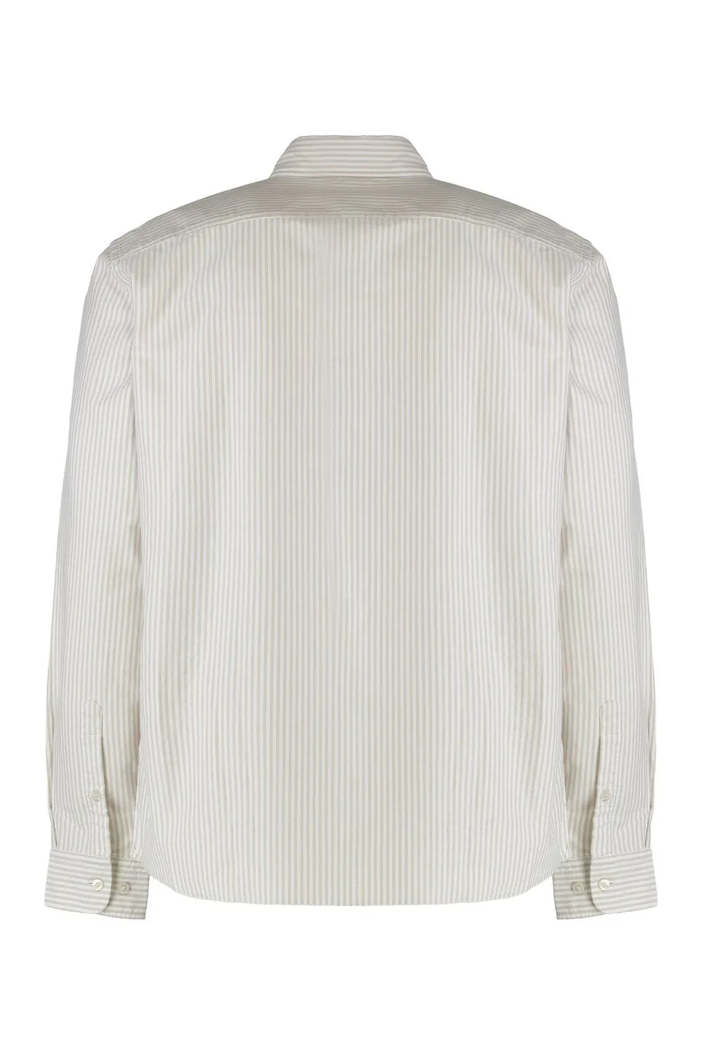Striped Button-Down Shirt
