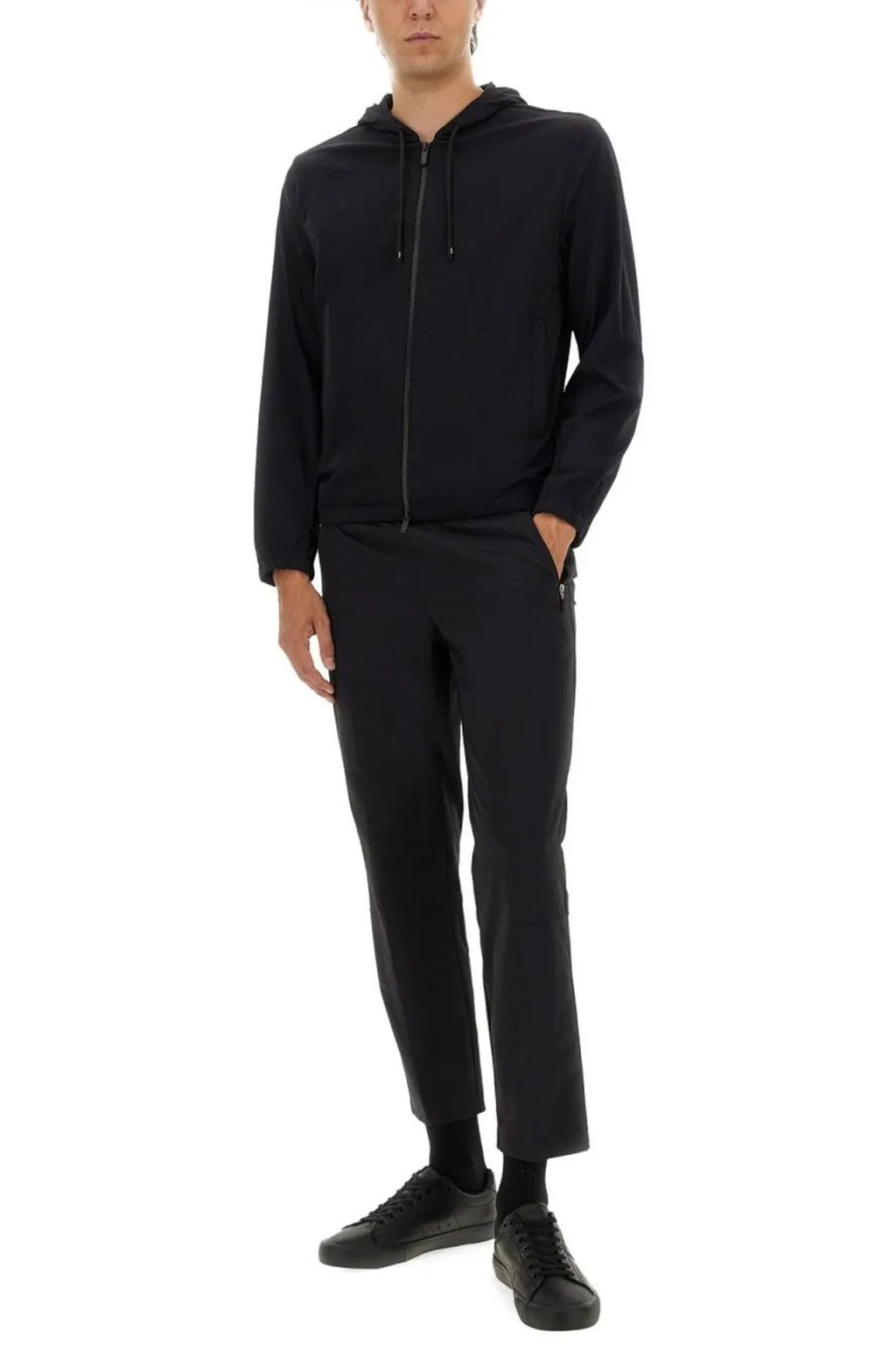Zip-Up Hooded Jacket