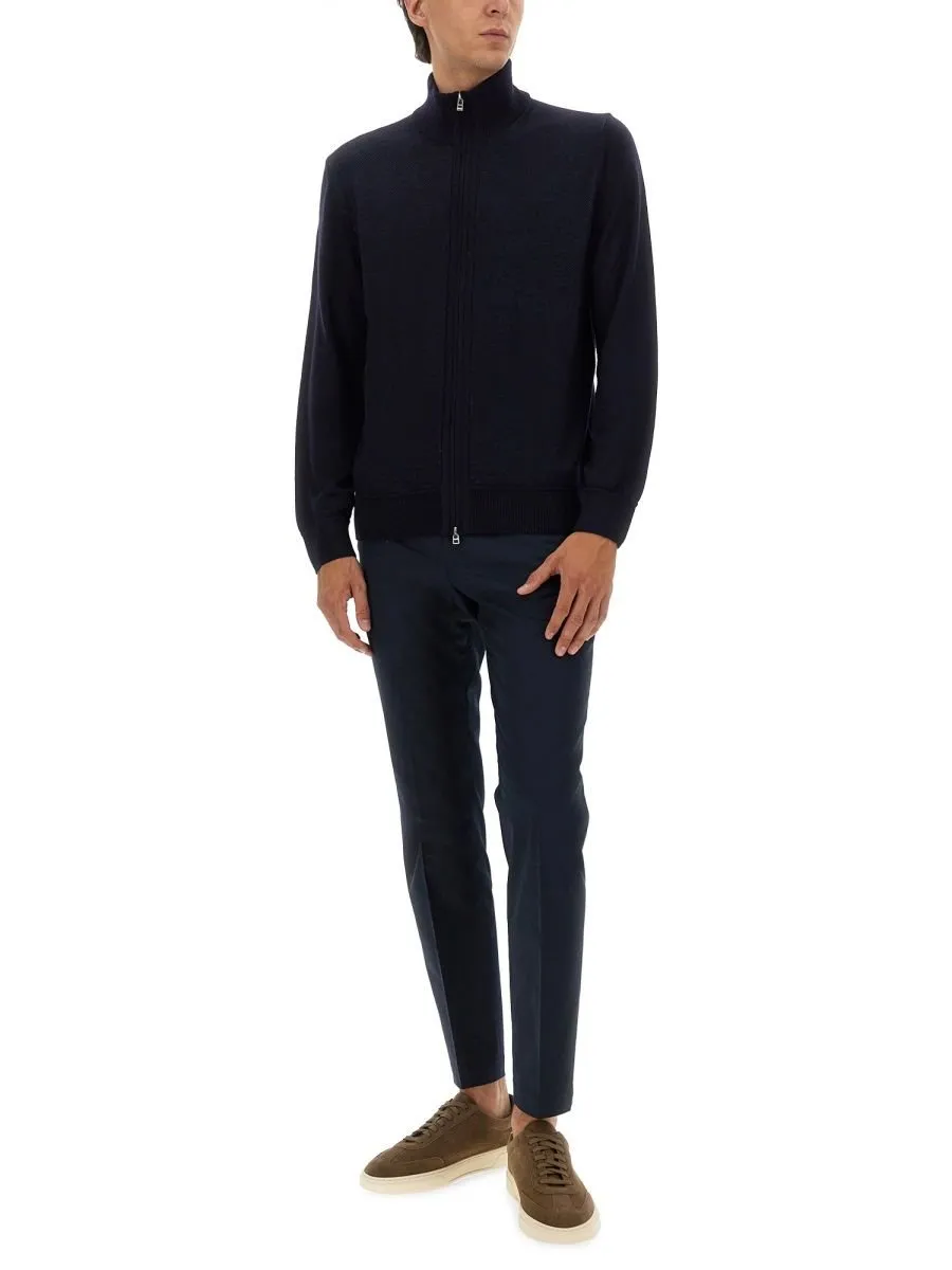 Zip-Up Cardigan