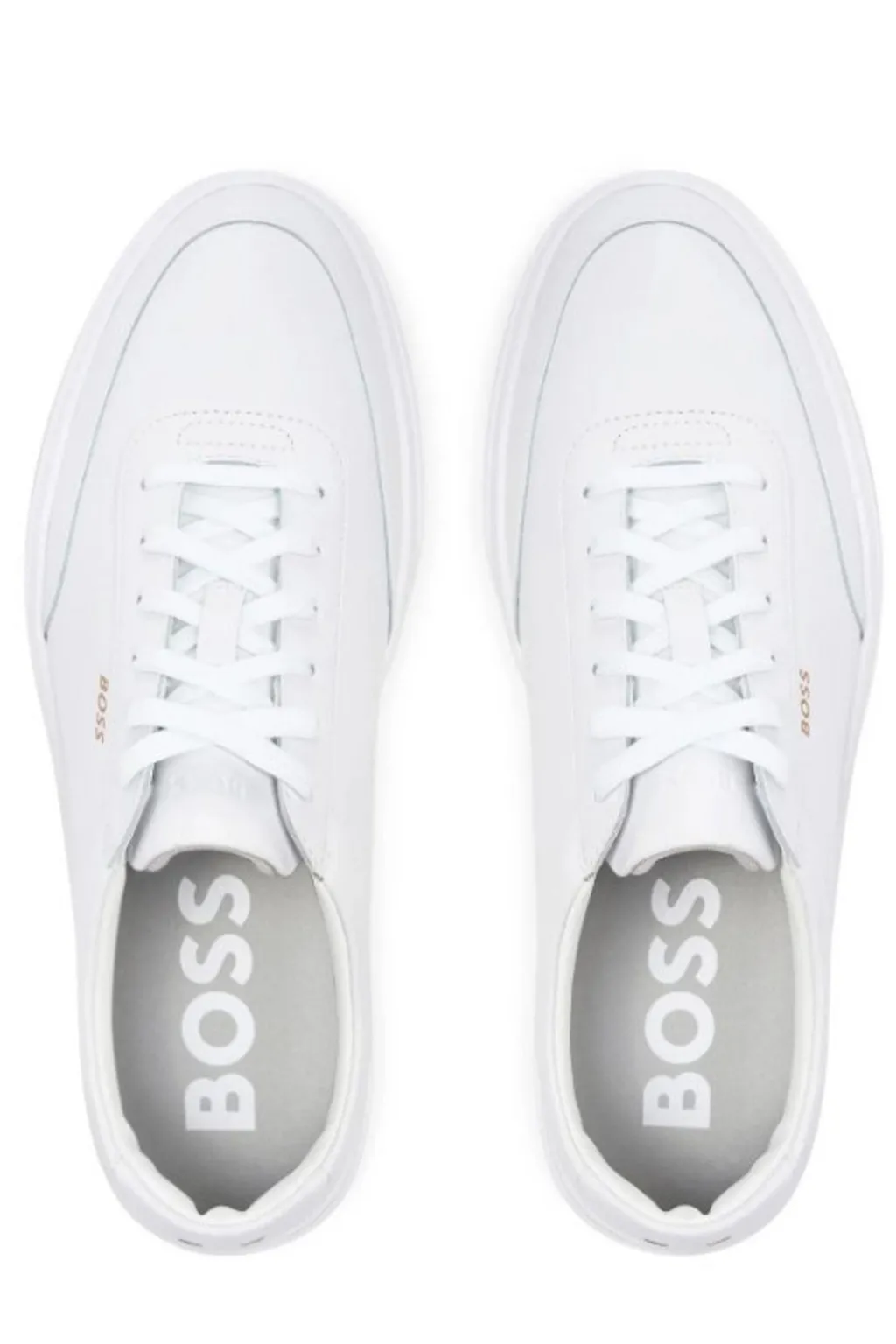 Low-Top Trainers In Leather
