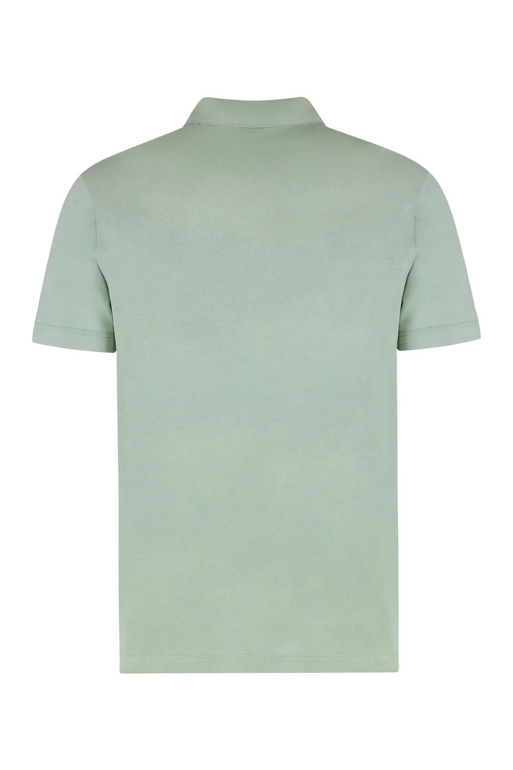 Zip-Neck Polo Shirt