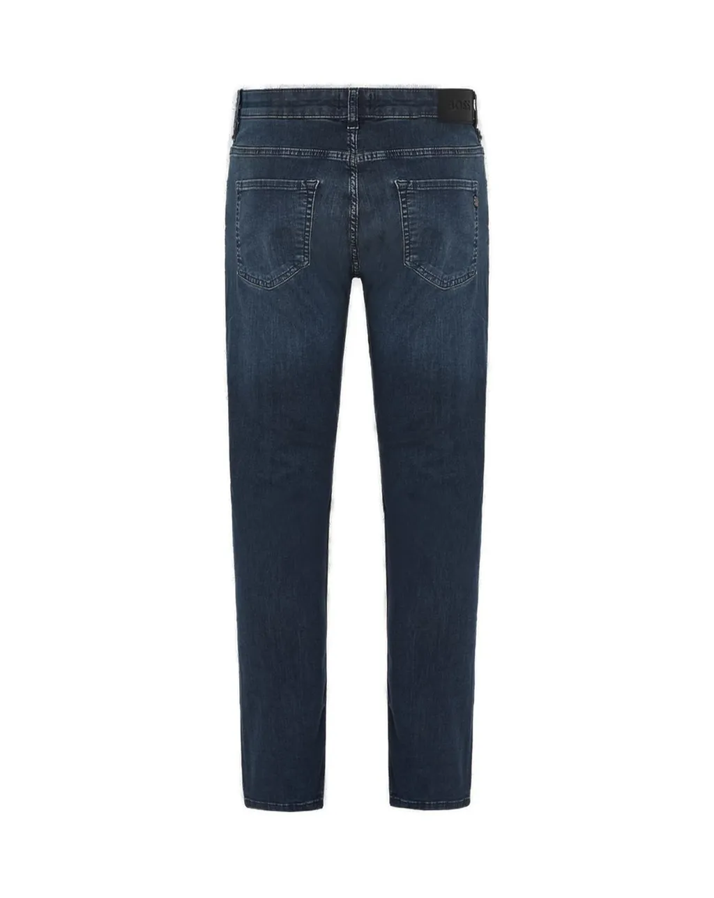 Slim-Fit Jeans In Dark Blue Stretch Denim