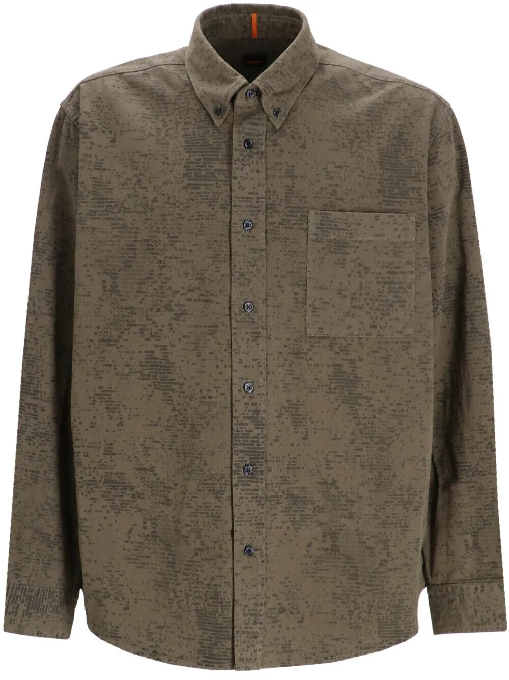 Printed Button-Down Shirt