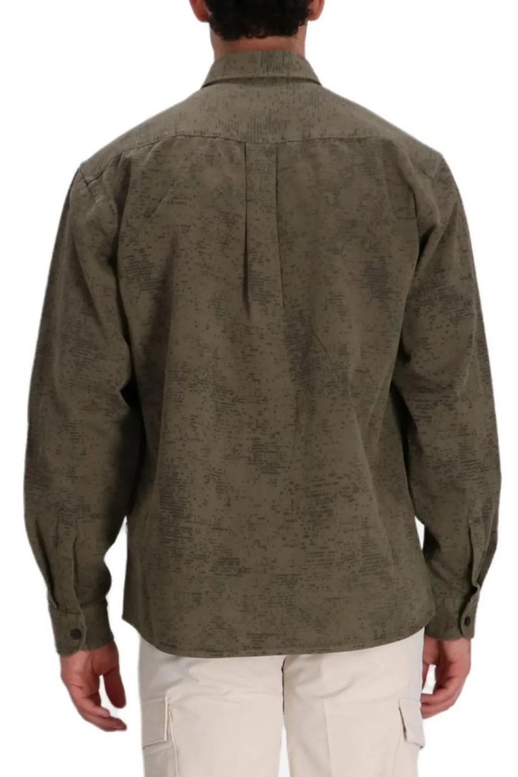 Printed Button-Down Shirt