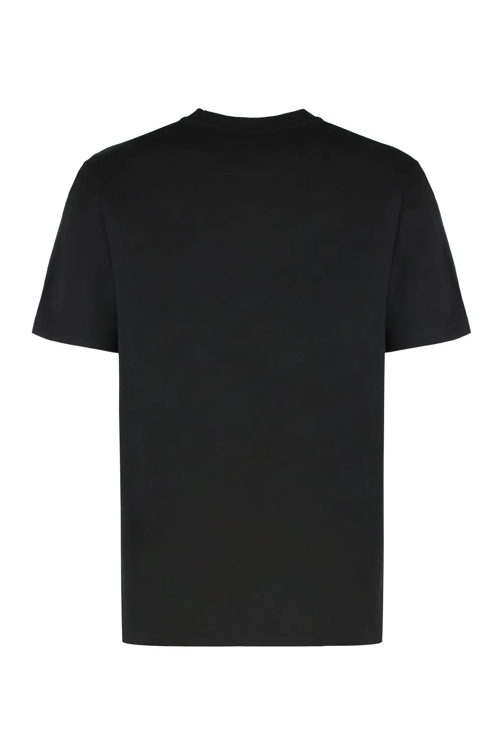 T-Shirt With Embossed Logo Patch