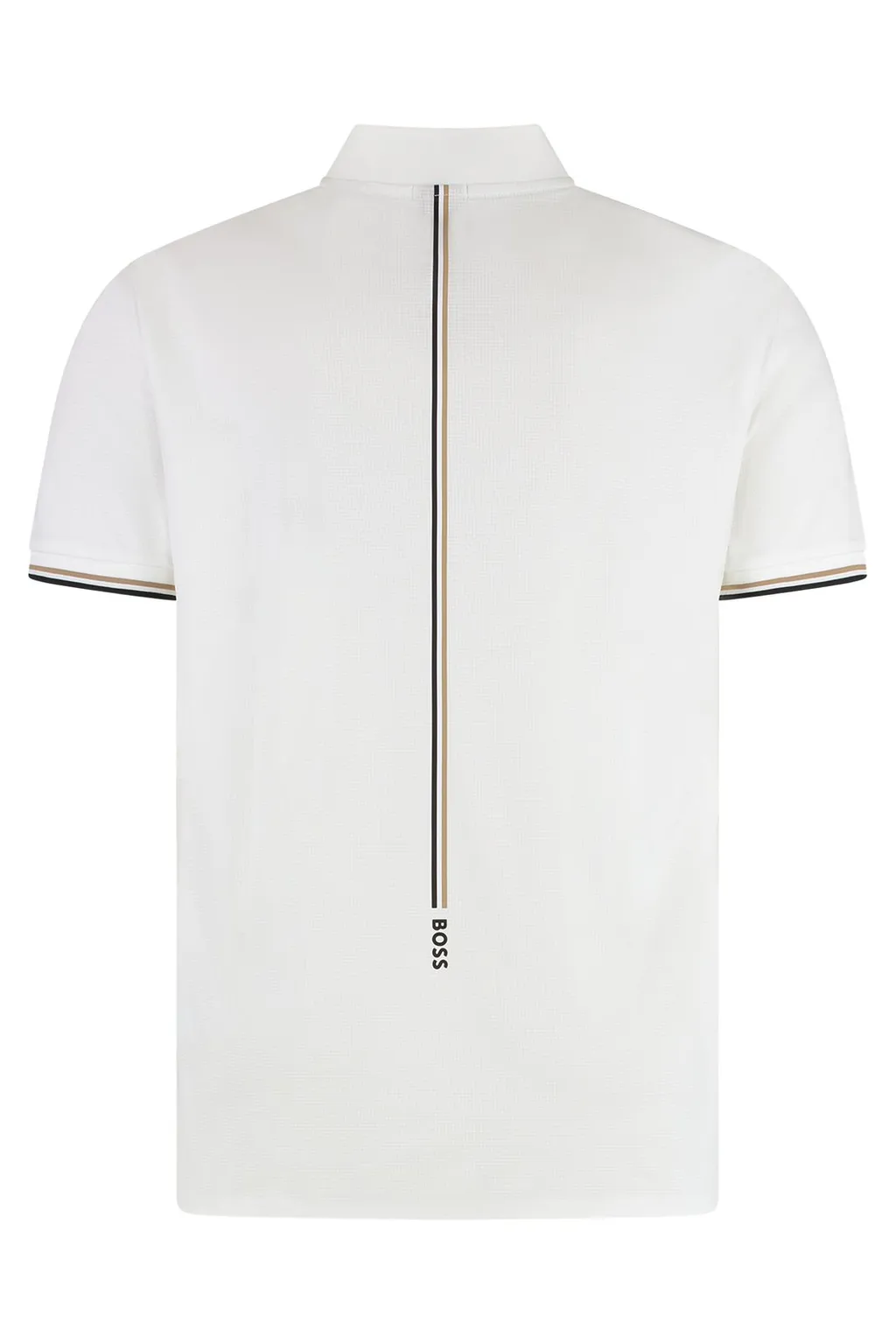 Zip-Neck Polo Shirt