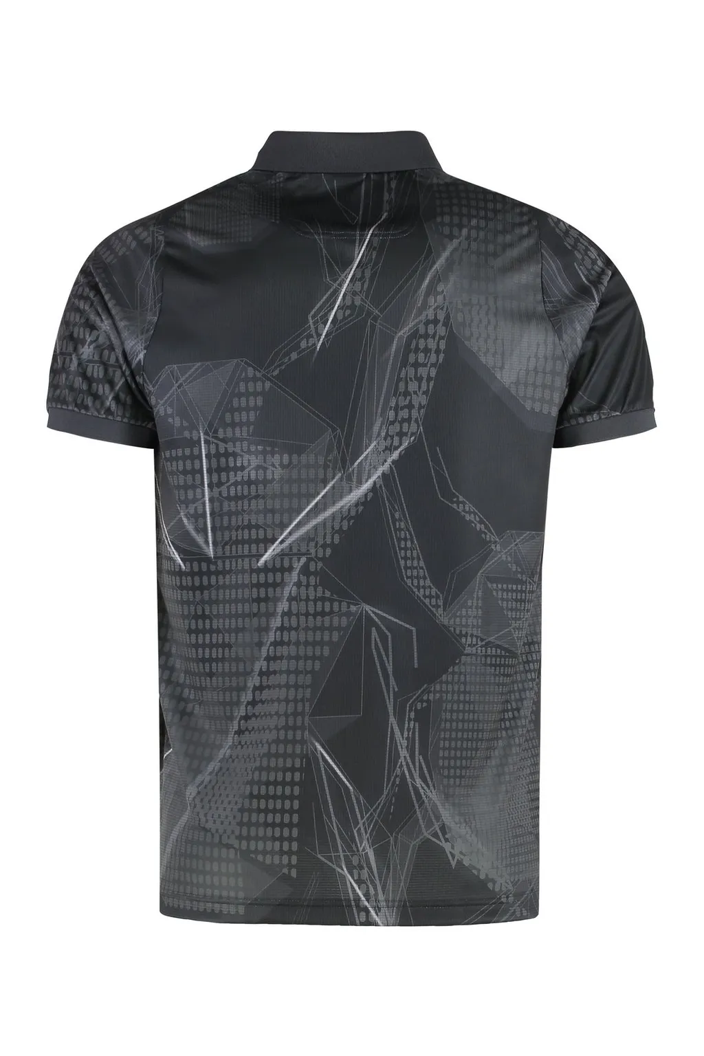 Graphic Print Polo Shirt