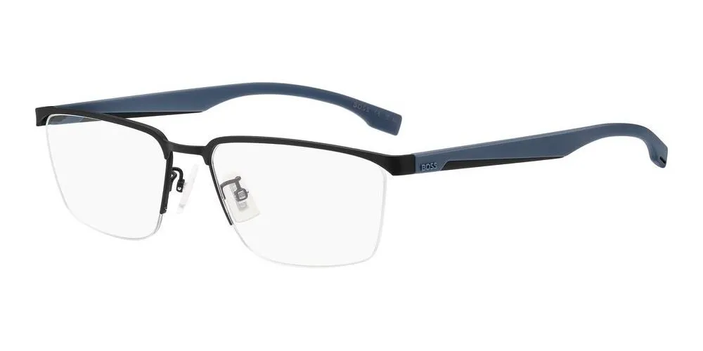 Semi-Rimless Rectangular Eyeglasses