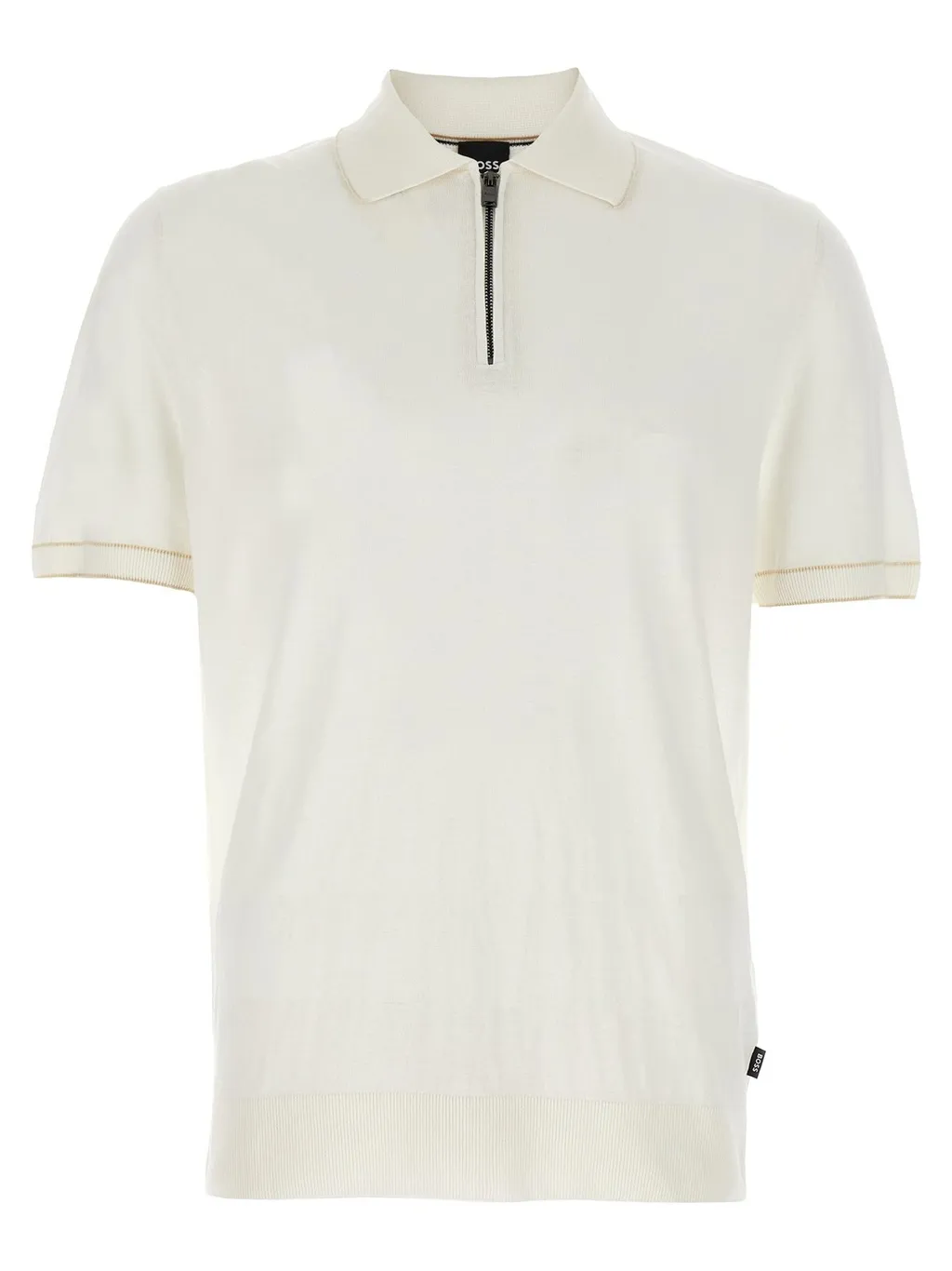 Zip Neck Polo Shirt
