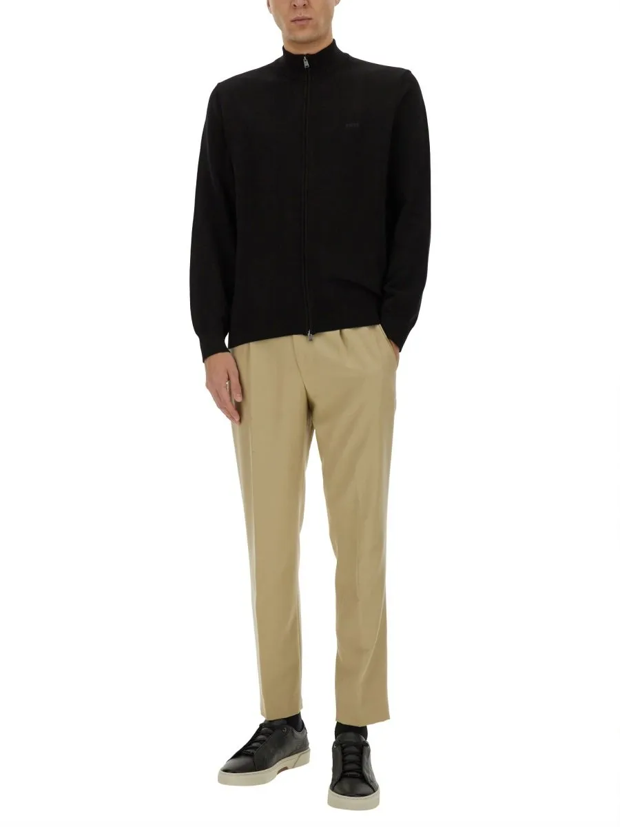 Zip-Up Cardigan