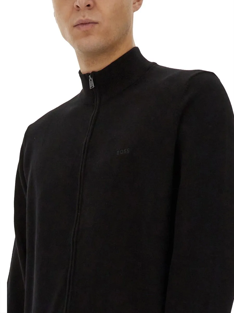 Zip-Up Cardigan