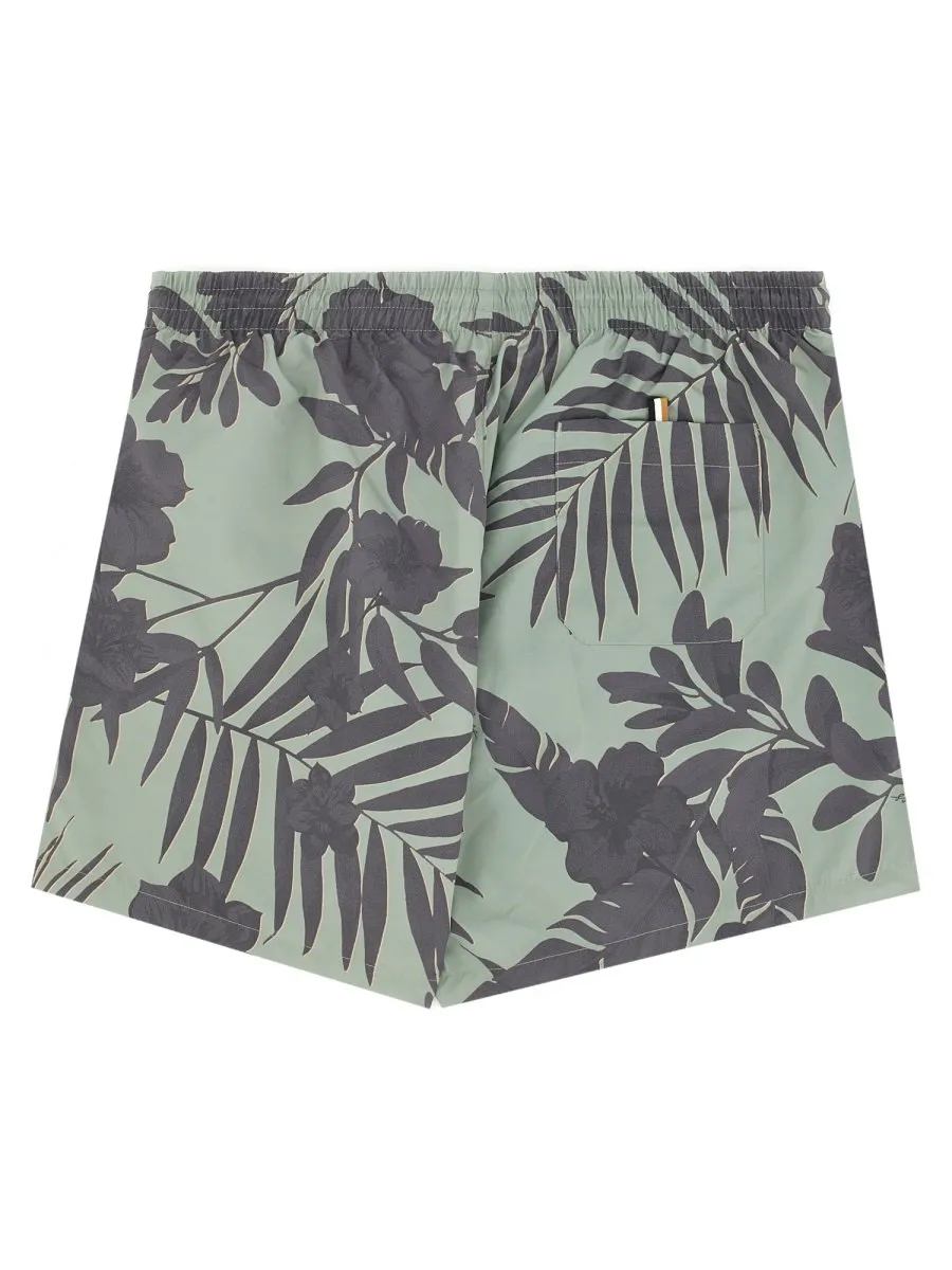 Floral Print Swim Shorts