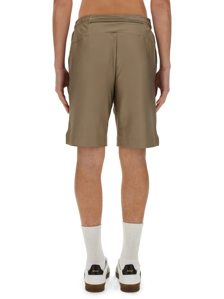 Logo Print Shorts