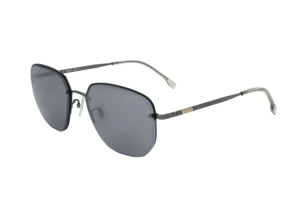 Rimless Hexagonal Sunglasses