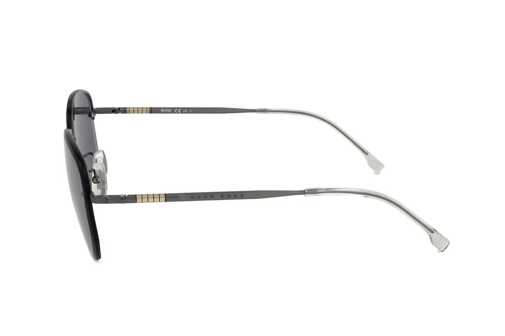 Rimless Hexagonal Sunglasses