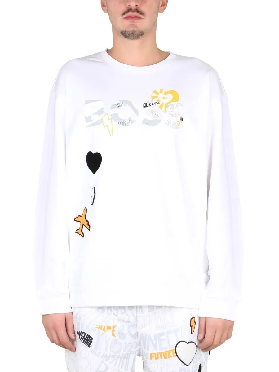 Graphic Print Sweatshirt