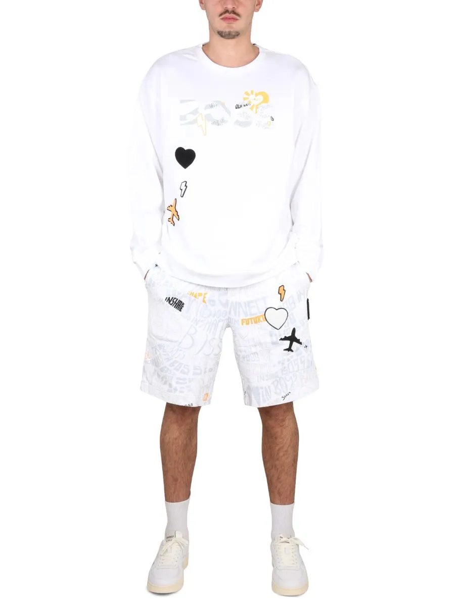 Graphic Print Sweatshirt