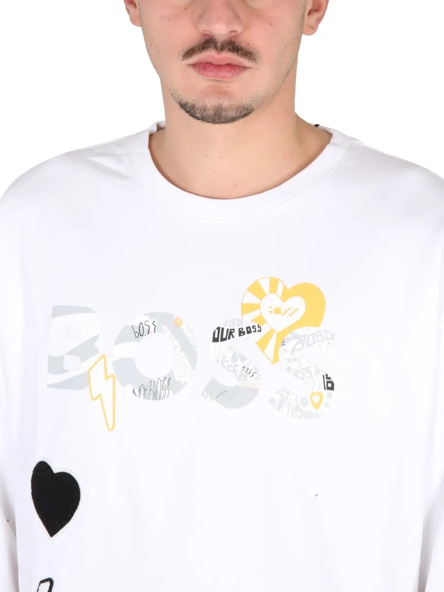 Graphic Print Sweatshirt
