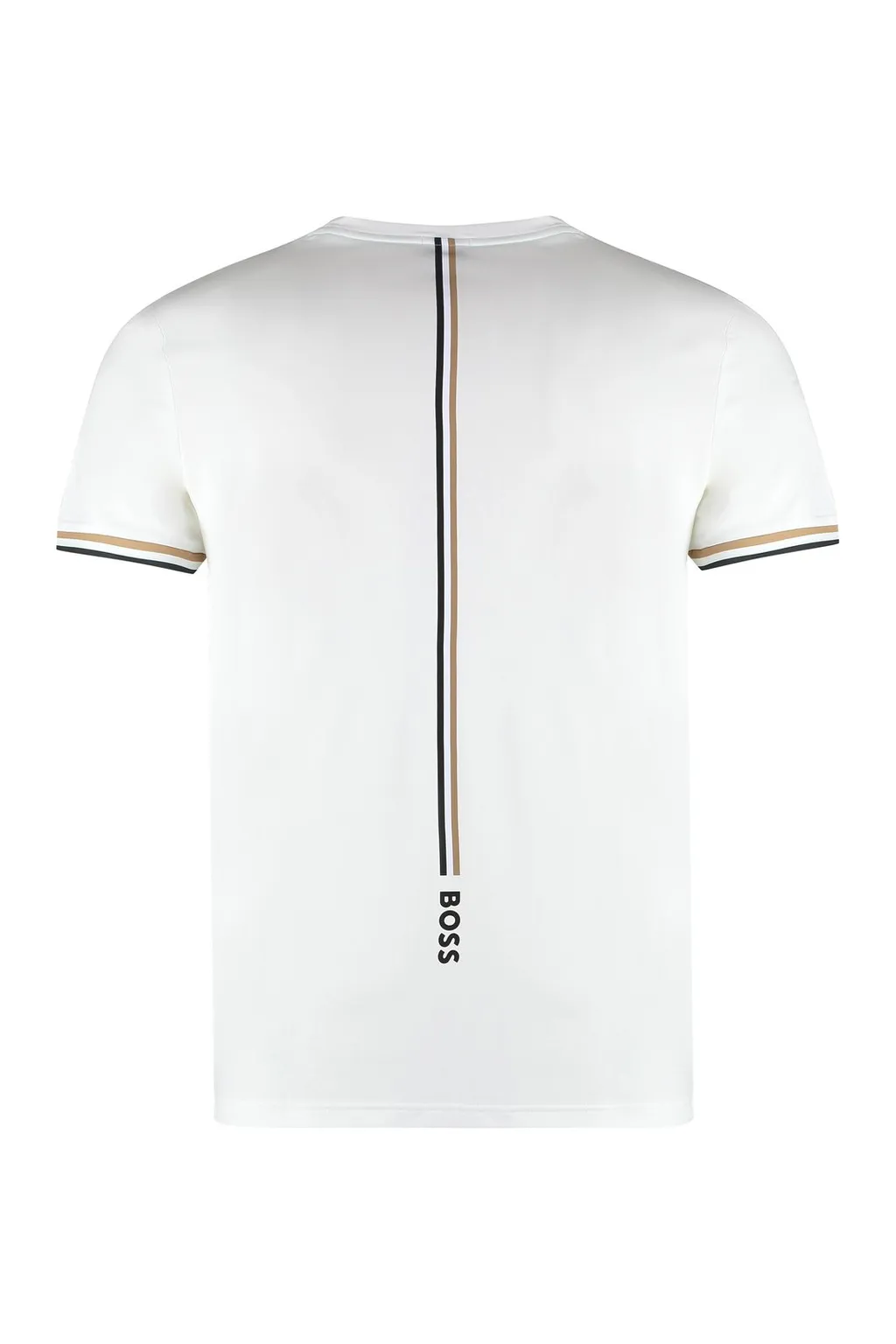 T-Shirt With Contrast Stripes